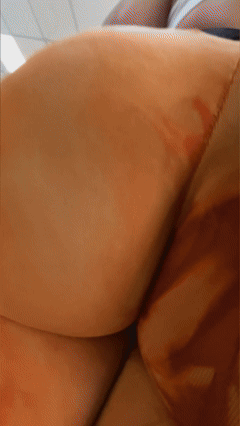 Asstronomical orange leggings