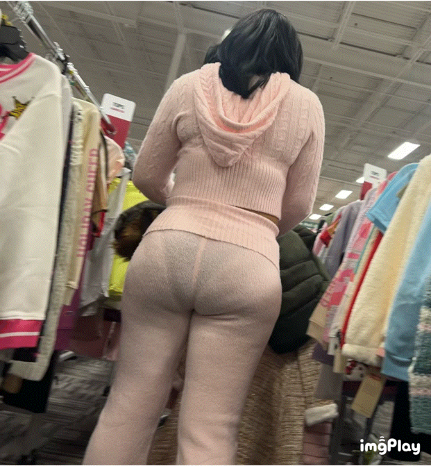 Pink see through VPL‼️