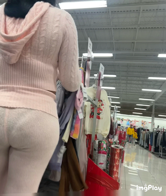 Pink see through VPL‼️