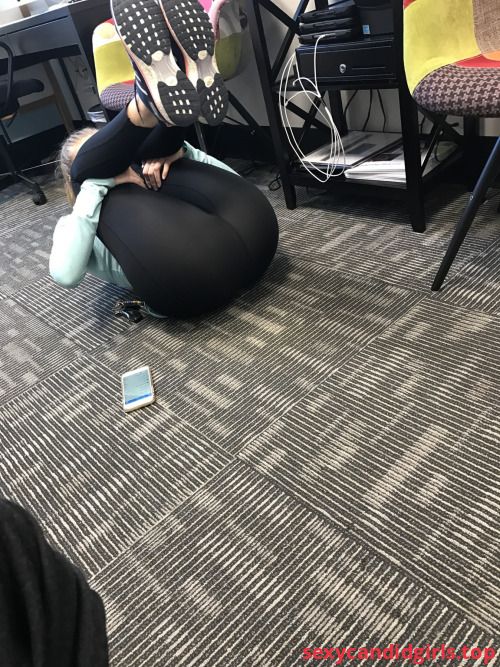 Sexycandidgirlstop Girl In Sneakers And Yoga Pants Working Out On The Floor Item 1