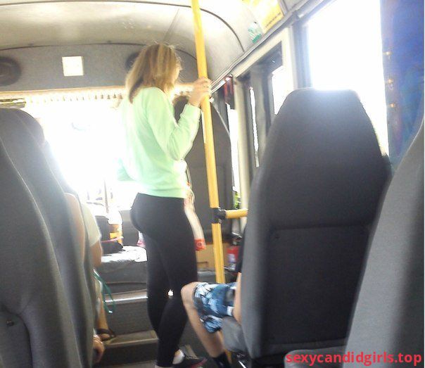Sexy Candid Girls Skinny Sexy Girl With Big Booty Bus Candid Item 1