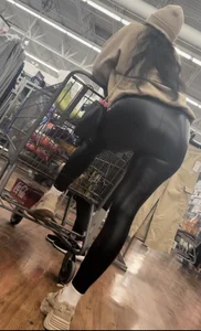 Hot  PLUMP ASS in Shiny Leggings brunette showing off: My Best yet