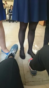 College candid teens