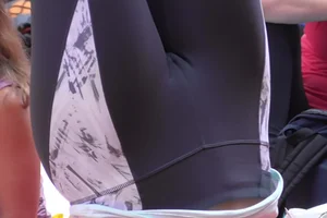 Candid yoga girls