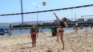 Weymouth beach volleyball girls 2018