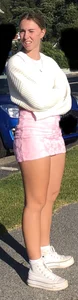 Small pink skirt
