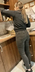 Black Jeans Nice Ass (NOT OC)