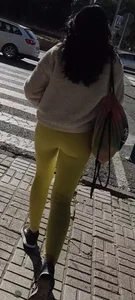 Spandex amarilla