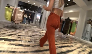 Amazing Latina Orange flares  NOT OC