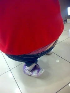 Huge collection of whale tails, ass cracks and panty peeks in public
