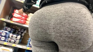 Amazing Fat Ass Latina in Grey(OC)
