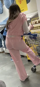 Girl showing off her thong print plus random caps in February
