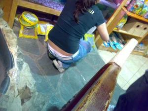 Huge collection of whale tails, ass cracks and panty peeks in public