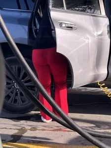 Car wash cutie!