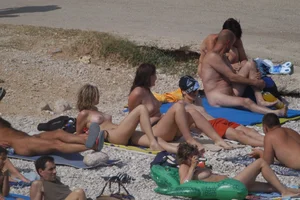 Croatia nude beach females, mostly mature