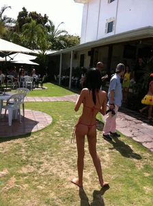 Candid beach and bikini babes