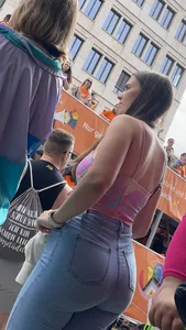 PAWG with perfect fat booty, packed in tight jeans (OC)