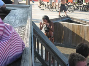 Mix of candid girls at the beach and in bikinis