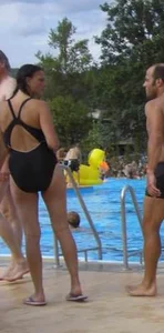 Candid beach and bikini babes