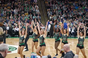 Candid cheerleaders