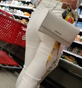 White jeans college blonde target