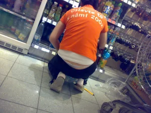 Huge collection of whale tails, ass cracks and panty peeks in public