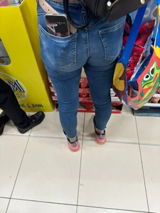 Ass in jeans