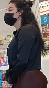 Cutie Big Booty Latina in Spandex, My Best shot of May