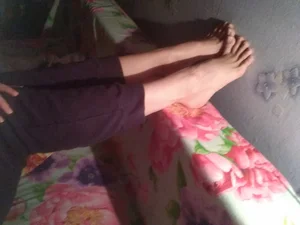 Feet Home Selfie Closeup