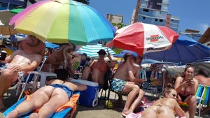 Brazillian beach creepshots, huge gallery of candid girls in swimsuits