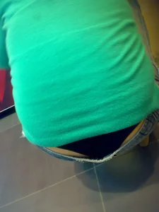 Huge collection of whale tails, ass cracks and panty peeks in public