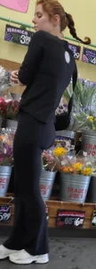 Redhead w/ Ponytail Bubble Butt
