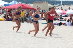 Bunch of sexy lifeguard tournament girls from 2013