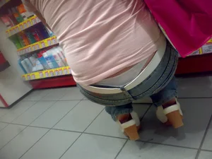 Huge collection of whale tails, ass cracks and panty peeks in public