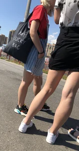 Nice Legs in a Skirt on the Street Creepshot
