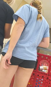 One of the hottest categories but rare occurence: girls picking wedgies/when a girl checks if her ass is out
