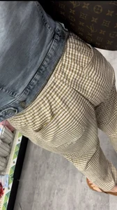 Visible black thong Latina Gilf Booty (OC)