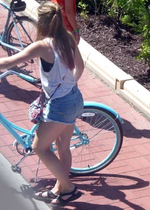 Riding Bikes in Summer