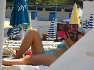Beach and bikini girls