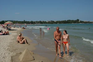 Sexy girls on nude beach Promorsk in Bulgaria