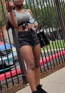 Phat ass booty on chocolate teen