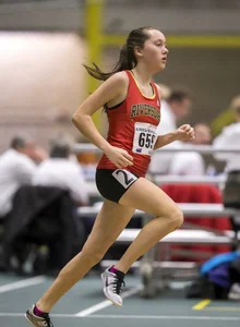Canadian girls at an Alberta track and field tournament