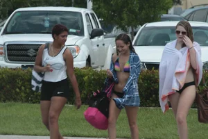 Deerfield Beach bikini girls