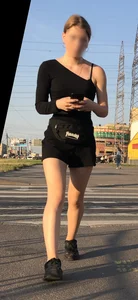 Girls in Skirts on the Street Candid Photos