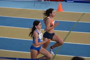 Candid track and field girls