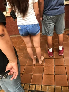 Nice tight jean shorts
