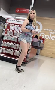 College party girls Roaming around Target