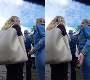The Blonde Tight Pants Immersion