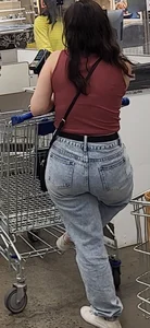 Ikea Trip 3 hot girls in tight jeans Nerdy leopard bendover faceshot smile at camera (Megapost)