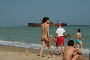 Continesti nude beach girls in Romania